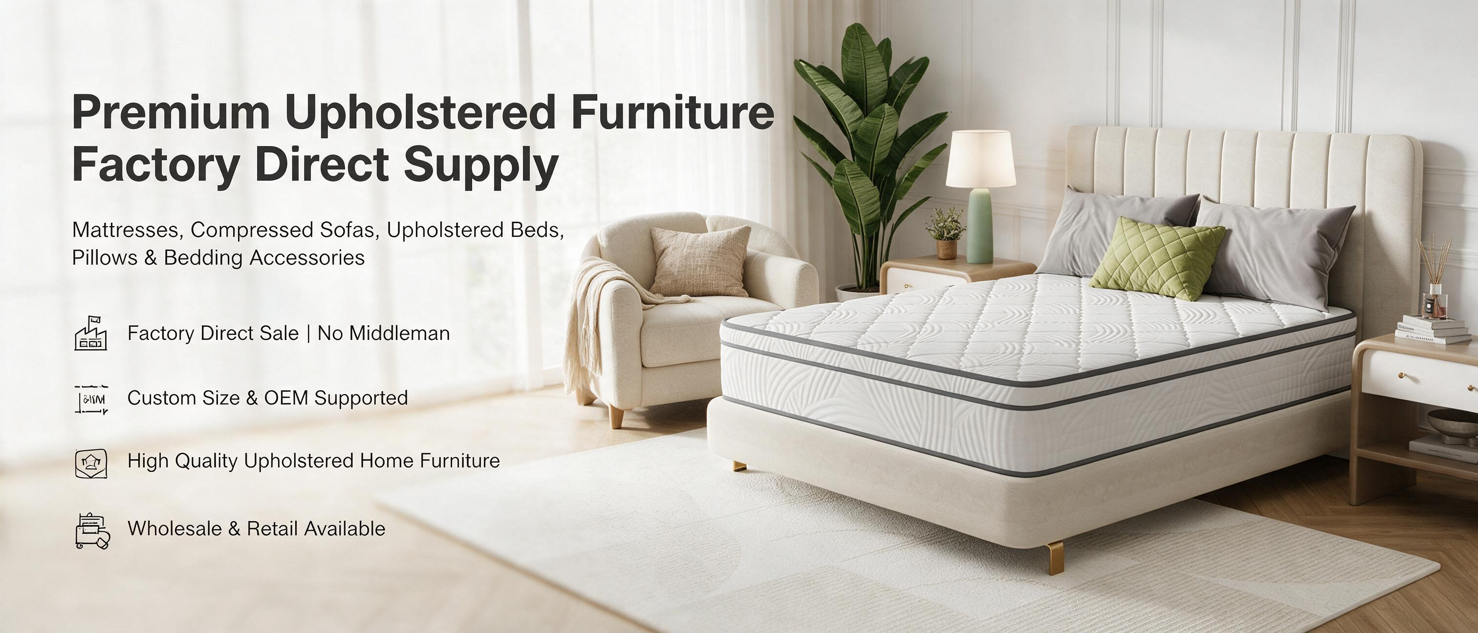 Premium Upholstered Furniture Factory Direct Supply
